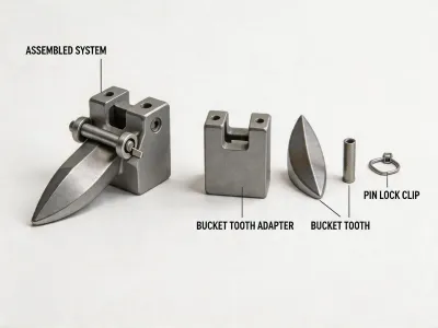 Adapters and pins